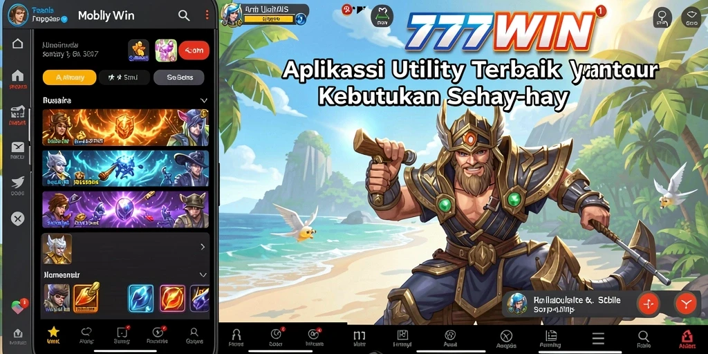 Tampilan antarmuka 777WIN yang intuitif dan mudah digunakan.