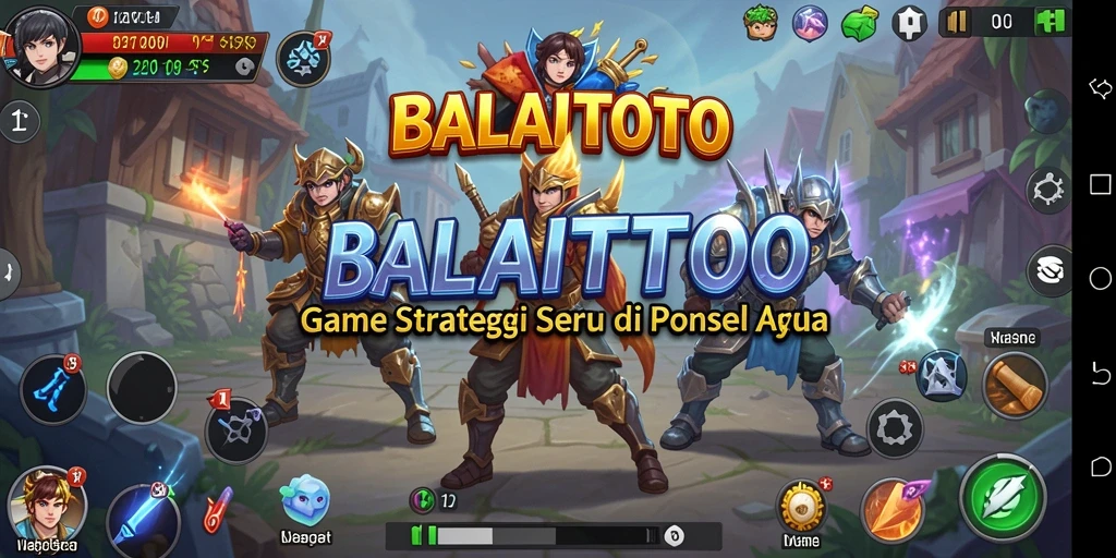 Tampilan gameplay seru dan interaktif di BALAITOTO.