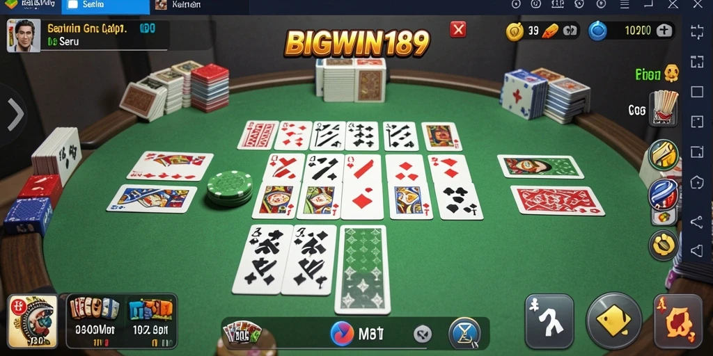 Tampilan gameplay seru dan interaktif dalam BIGWIN189.