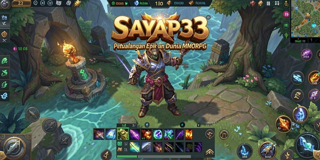 Gameplay menakjubkan dalam petualangan MMORPG