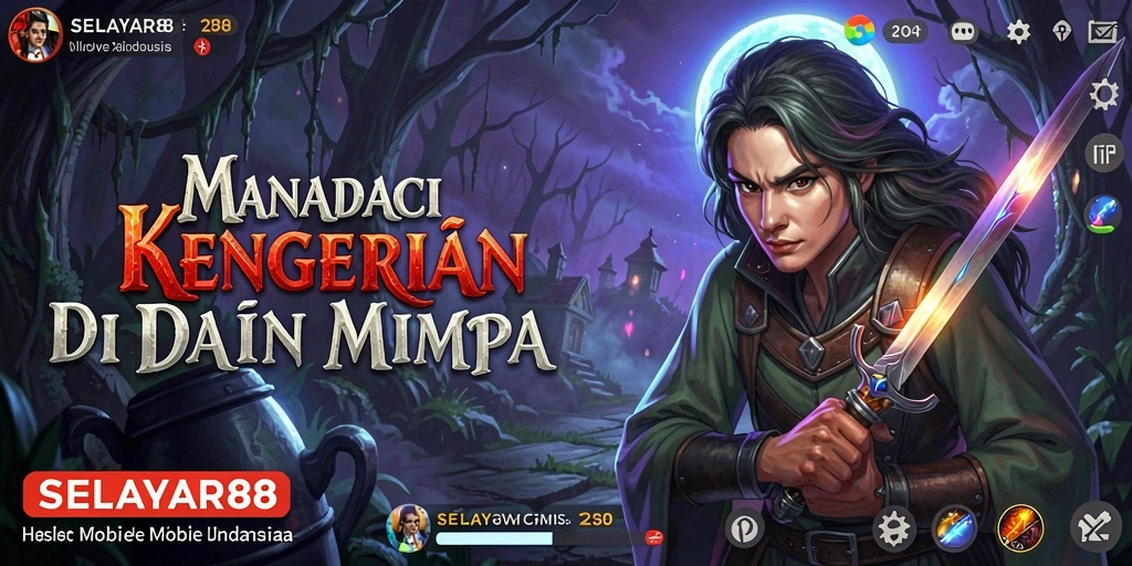 Tampilan gameplay menegangkan dari SELAYAR88 yang mencekam.