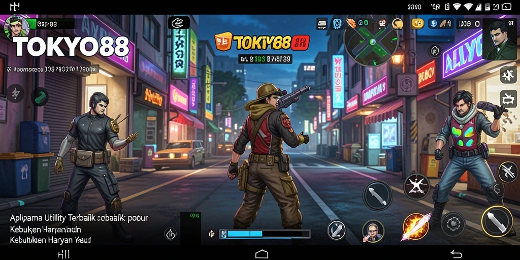 Tangkapan layar utama TOKYO88 yang menunjukkan fitur pengelolaan waktu.