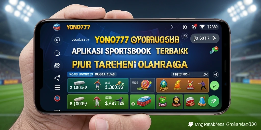 Tampilan gameplay YONO777 yang menarik dan dinamis di dunia sportsbook.